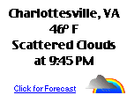 Click for Charlottesville, Virginia Forecast
